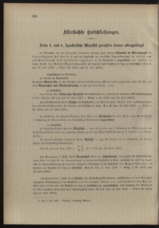 Kaiserlich-königliches Armee-Verordnungsblatt: Personal-Angelegenheiten 18970619 Seite: 2