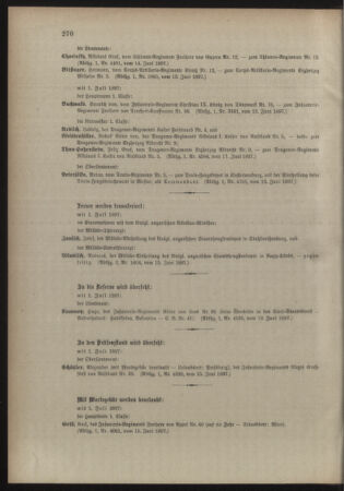 Kaiserlich-königliches Armee-Verordnungsblatt: Personal-Angelegenheiten 18970619 Seite: 4