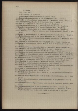 Kaiserlich-königliches Armee-Verordnungsblatt: Personal-Angelegenheiten 18970628 Seite: 2