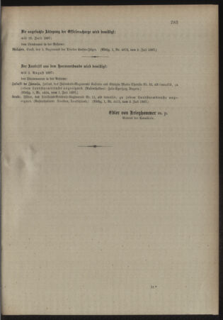 Kaiserlich-königliches Armee-Verordnungsblatt: Personal-Angelegenheiten 18970703 Seite: 3