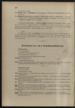 Kaiserlich-königliches Armee-Verordnungsblatt: Personal-Angelegenheiten 18970717 Seite: 2