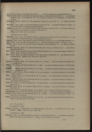 Kaiserlich-königliches Armee-Verordnungsblatt: Personal-Angelegenheiten 18970717 Seite: 3