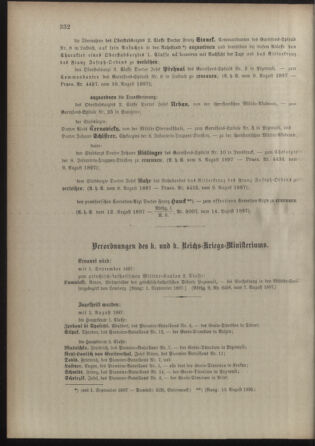 Kaiserlich-königliches Armee-Verordnungsblatt: Personal-Angelegenheiten 18970814 Seite: 2