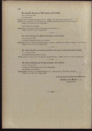 Kaiserlich-königliches Armee-Verordnungsblatt: Personal-Angelegenheiten 18970814 Seite: 6