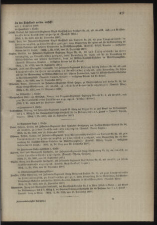 Kaiserlich-königliches Armee-Verordnungsblatt: Personal-Angelegenheiten 18970928 Seite: 9