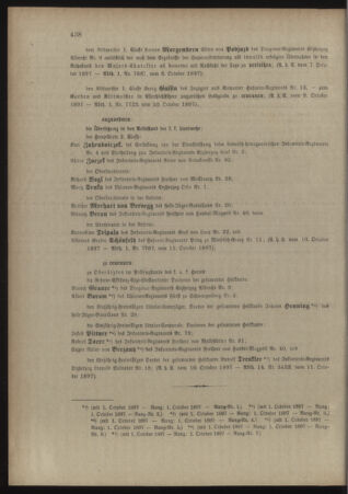 Kaiserlich-königliches Armee-Verordnungsblatt: Personal-Angelegenheiten 18971015 Seite: 10