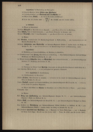 Kaiserlich-königliches Armee-Verordnungsblatt: Personal-Angelegenheiten 18971027 Seite: 2