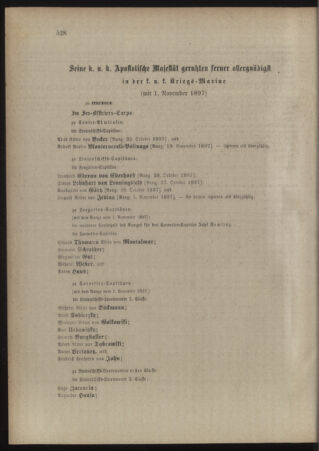 Kaiserlich-königliches Armee-Verordnungsblatt: Personal-Angelegenheiten 18971027 Seite: 72