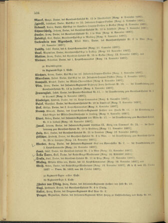 Kaiserlich-königliches Armee-Verordnungsblatt: Personal-Angelegenheiten 18971027 Seite: 78