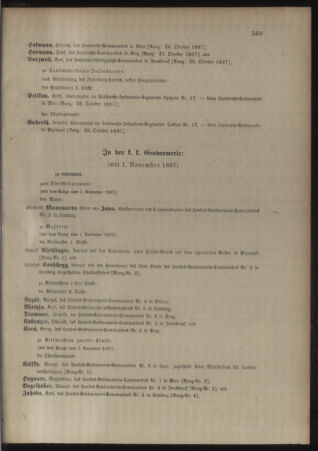 Kaiserlich-königliches Armee-Verordnungsblatt: Personal-Angelegenheiten 18971117 Seite: 13