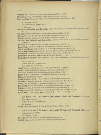 Kaiserlich-königliches Armee-Verordnungsblatt: Personal-Angelegenheiten 18971117 Seite: 22