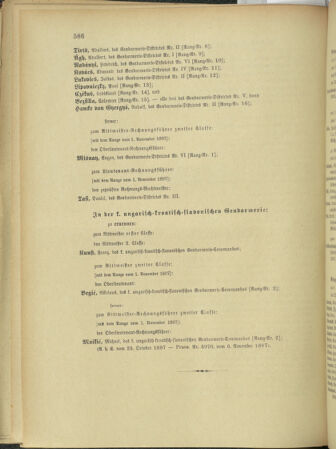 Kaiserlich-königliches Armee-Verordnungsblatt: Personal-Angelegenheiten 18971117 Seite: 30