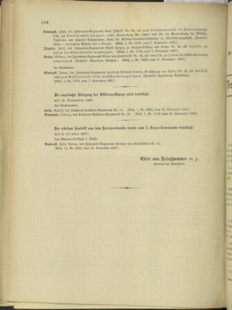 Kaiserlich-königliches Armee-Verordnungsblatt: Personal-Angelegenheiten 18971117 Seite: 38