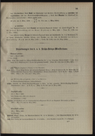 Kaiserlich-königliches Armee-Verordnungsblatt: Personal-Angelegenheiten 18980315 Seite: 3