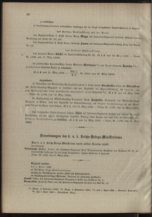 Kaiserlich-königliches Armee-Verordnungsblatt: Personal-Angelegenheiten 18980323 Seite: 2