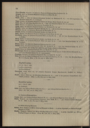 Kaiserlich-königliches Armee-Verordnungsblatt: Personal-Angelegenheiten 18980323 Seite: 4