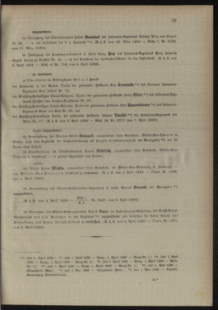 Kaiserlich-königliches Armee-Verordnungsblatt: Personal-Angelegenheiten 18980408 Seite: 3