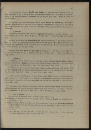 Kaiserlich-königliches Armee-Verordnungsblatt: Personal-Angelegenheiten 18980415 Seite: 3