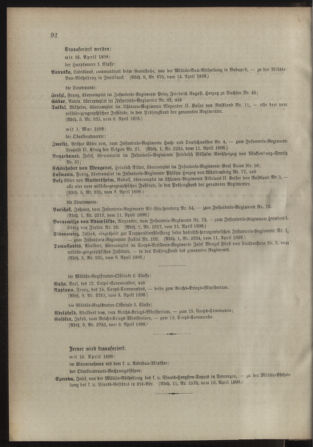 Kaiserlich-königliches Armee-Verordnungsblatt: Personal-Angelegenheiten 18980415 Seite: 8