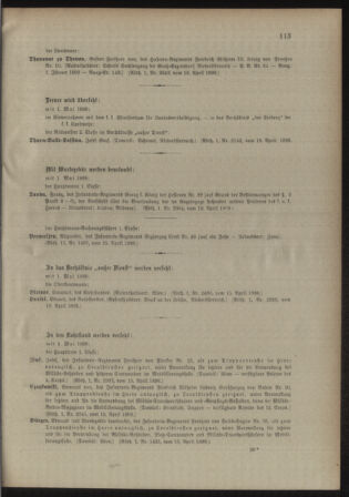 Kaiserlich-königliches Armee-Verordnungsblatt: Personal-Angelegenheiten 18980422 Seite: 19