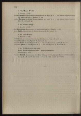 Kaiserlich-königliches Armee-Verordnungsblatt: Personal-Angelegenheiten 18980422 Seite: 30