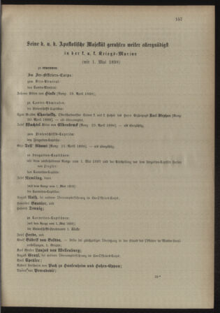 Kaiserlich-königliches Armee-Verordnungsblatt: Personal-Angelegenheiten 18980422 Seite: 63