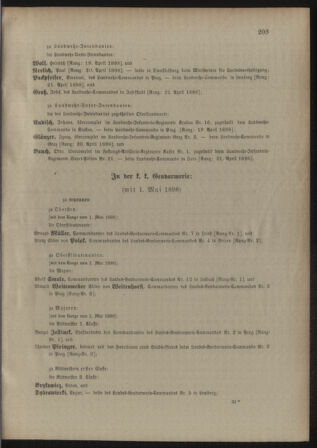 Kaiserlich-königliches Armee-Verordnungsblatt: Personal-Angelegenheiten 18980516 Seite: 11