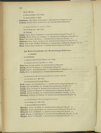 Kaiserlich-königliches Armee-Verordnungsblatt: Personal-Angelegenheiten 18980516 Seite: 22