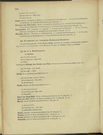 Kaiserlich-königliches Armee-Verordnungsblatt: Personal-Angelegenheiten 18980516 Seite: 24