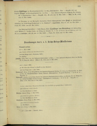 Kaiserlich-königliches Armee-Verordnungsblatt: Personal-Angelegenheiten 18980528 Seite: 5