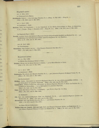 Kaiserlich-königliches Armee-Verordnungsblatt: Personal-Angelegenheiten 18980528 Seite: 7