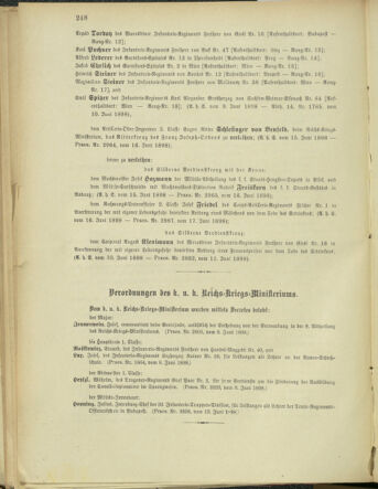 Kaiserlich-königliches Armee-Verordnungsblatt: Personal-Angelegenheiten 18980618 Seite: 4