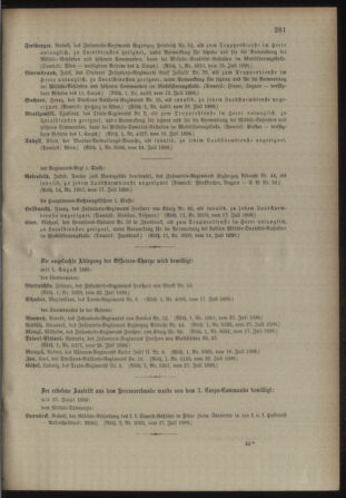 Kaiserlich-königliches Armee-Verordnungsblatt: Personal-Angelegenheiten 18980728 Seite: 11