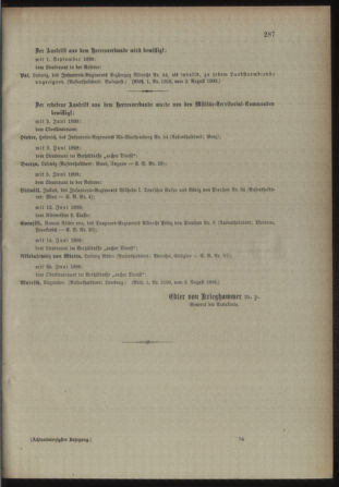 Kaiserlich-königliches Armee-Verordnungsblatt: Personal-Angelegenheiten 18980808 Seite: 5