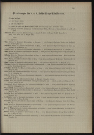 Kaiserlich-königliches Armee-Verordnungsblatt: Personal-Angelegenheiten 18980818 Seite: 15