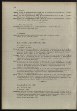 Kaiserlich-königliches Armee-Verordnungsblatt: Personal-Angelegenheiten 18980827 Seite: 6