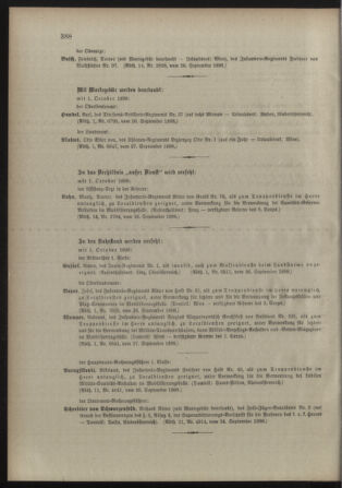 Kaiserlich-königliches Armee-Verordnungsblatt: Personal-Angelegenheiten 18980928 Seite: 6