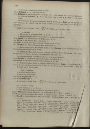 Kaiserlich-königliches Armee-Verordnungsblatt: Personal-Angelegenheiten 18981019 Seite: 8