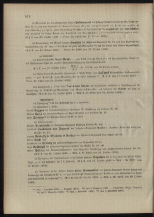 Kaiserlich-königliches Armee-Verordnungsblatt: Personal-Angelegenheiten 18981030 Seite: 100