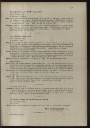 Kaiserlich-königliches Armee-Verordnungsblatt: Personal-Angelegenheiten 18981030 Seite: 21