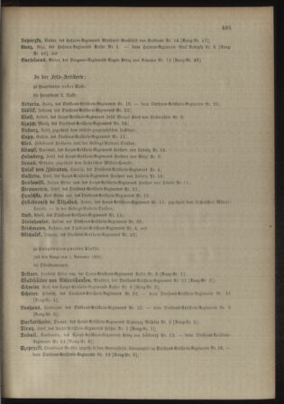 Kaiserlich-königliches Armee-Verordnungsblatt: Personal-Angelegenheiten 18981030 Seite: 67