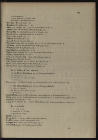 Kaiserlich-königliches Armee-Verordnungsblatt: Personal-Angelegenheiten 18981030 Seite: 73