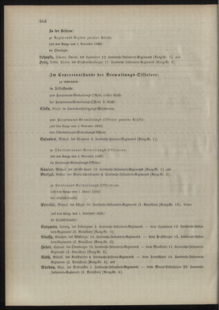 Kaiserlich-königliches Armee-Verordnungsblatt: Personal-Angelegenheiten 18981118 Seite: 26