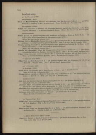 Kaiserlich-königliches Armee-Verordnungsblatt: Personal-Angelegenheiten 18981118 Seite: 36