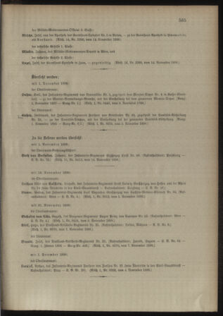 Kaiserlich-königliches Armee-Verordnungsblatt: Personal-Angelegenheiten 18981118 Seite: 37