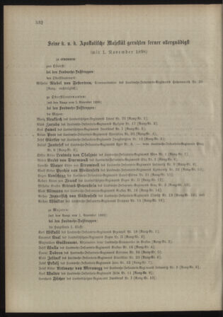 Kaiserlich-königliches Armee-Verordnungsblatt: Personal-Angelegenheiten 18981118 Seite: 4