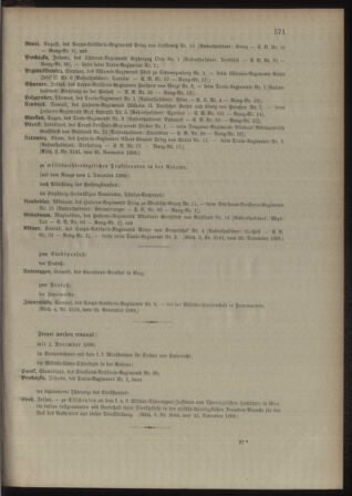 Kaiserlich-königliches Armee-Verordnungsblatt: Personal-Angelegenheiten 18981126 Seite: 3