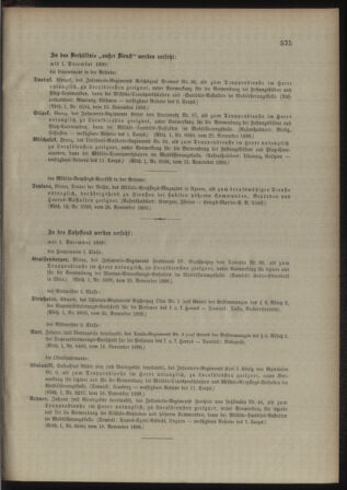 Kaiserlich-königliches Armee-Verordnungsblatt: Personal-Angelegenheiten 18981126 Seite: 7