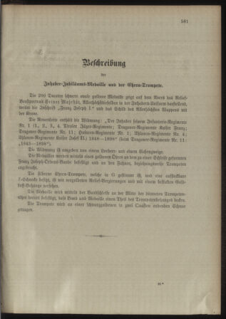 Kaiserlich-königliches Armee-Verordnungsblatt: Personal-Angelegenheiten 18981202 Seite: 7