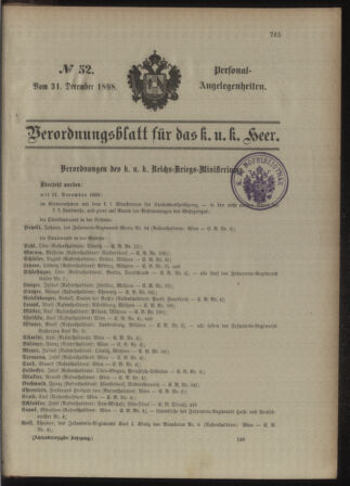 Kaiserlich-königliches Armee-Verordnungsblatt: Personal-Angelegenheiten 18981231 Seite: 121